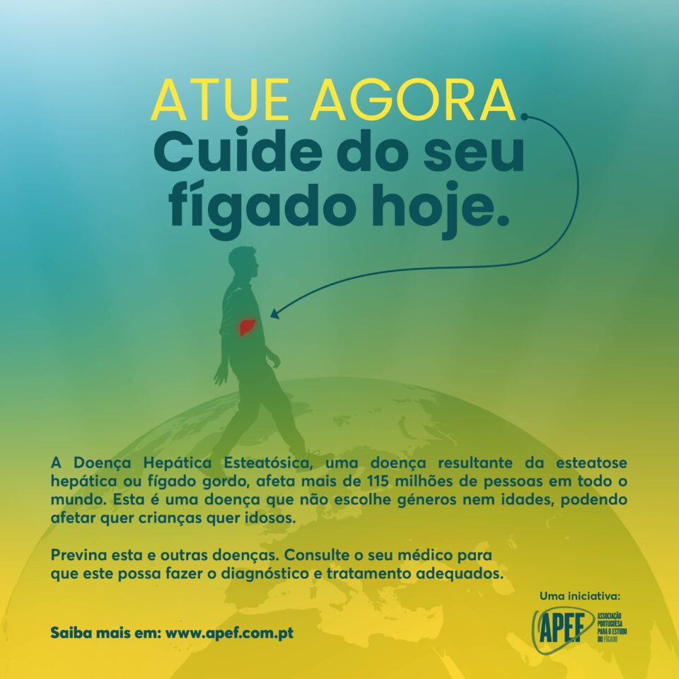 Fígado Gordo: ação nacional alerta para importância de prevenir e tratar precocemente esta condição