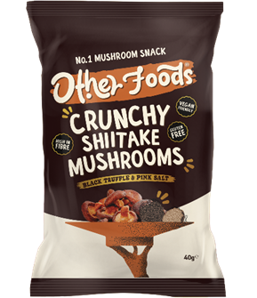 O primeiro snack de cogumelos com sabor a trufa chega agora a Portugal e nós descobrimos onde se pode comprar